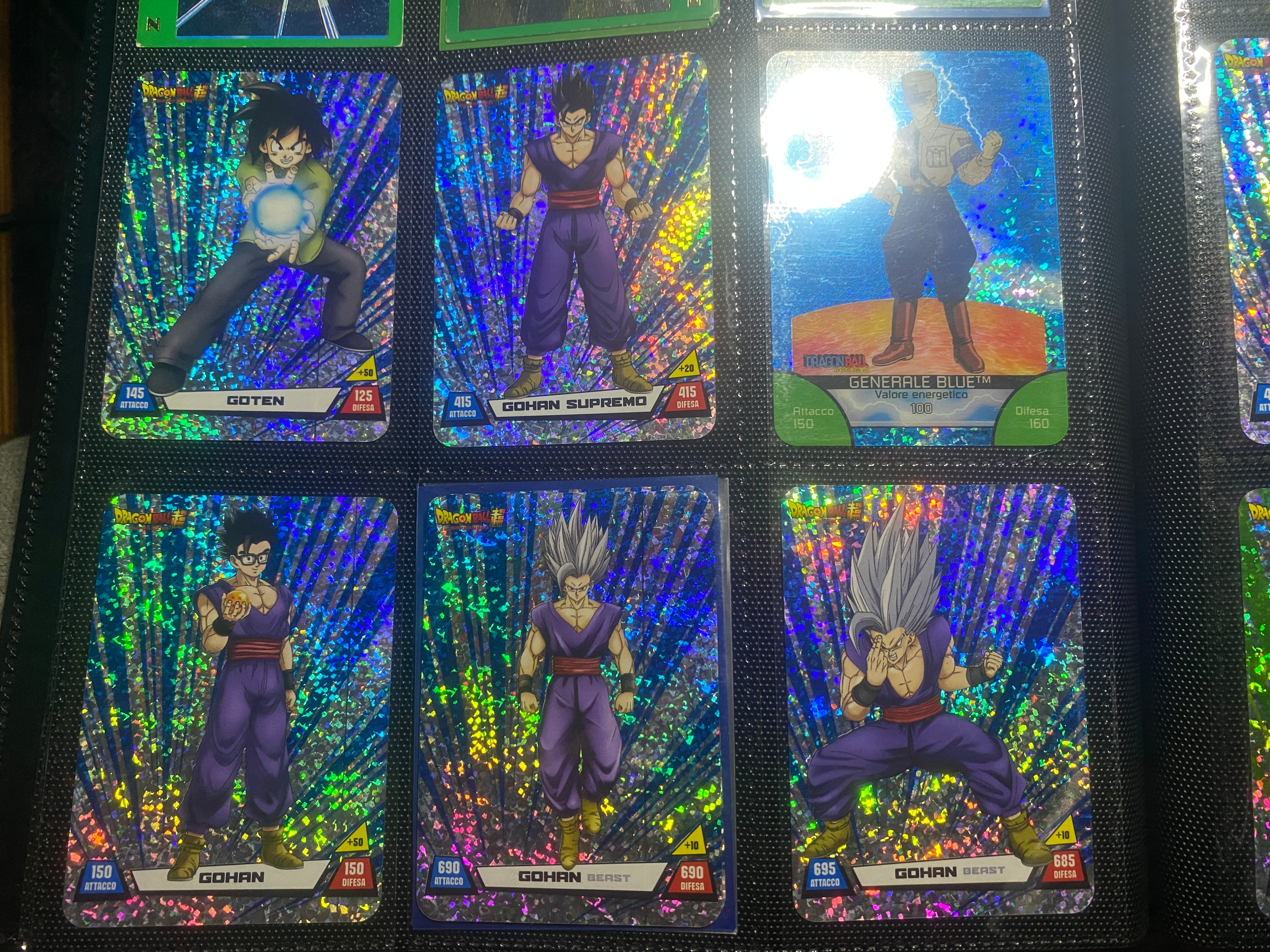 LOTTO DRAGON BALL SUPER HERO NM ITA