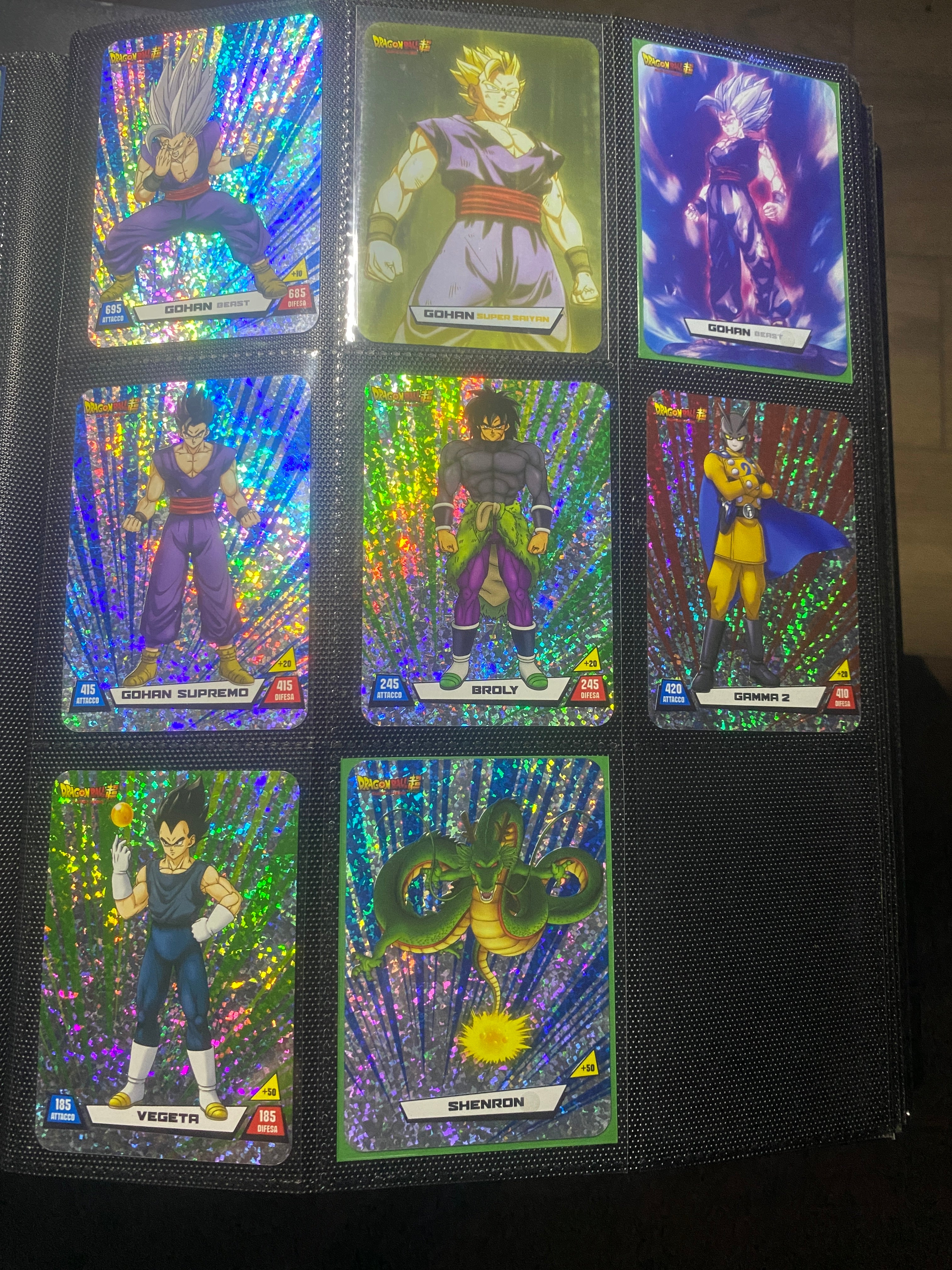 LOTTO DRAGON BALL SUPER HERO NM ITA
