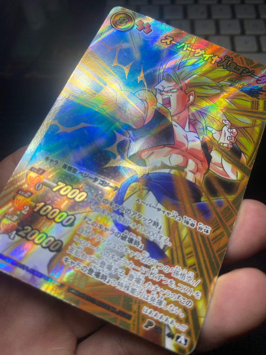 DRAGON BALL GOGETA CARDASS JAP  GOOD