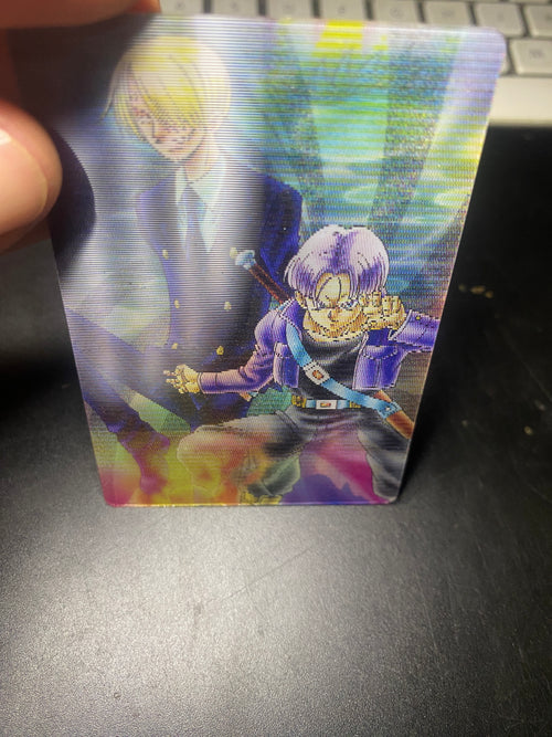 DRAGON BALL - ONE PIECE HOLO LENTICOLARE EX+