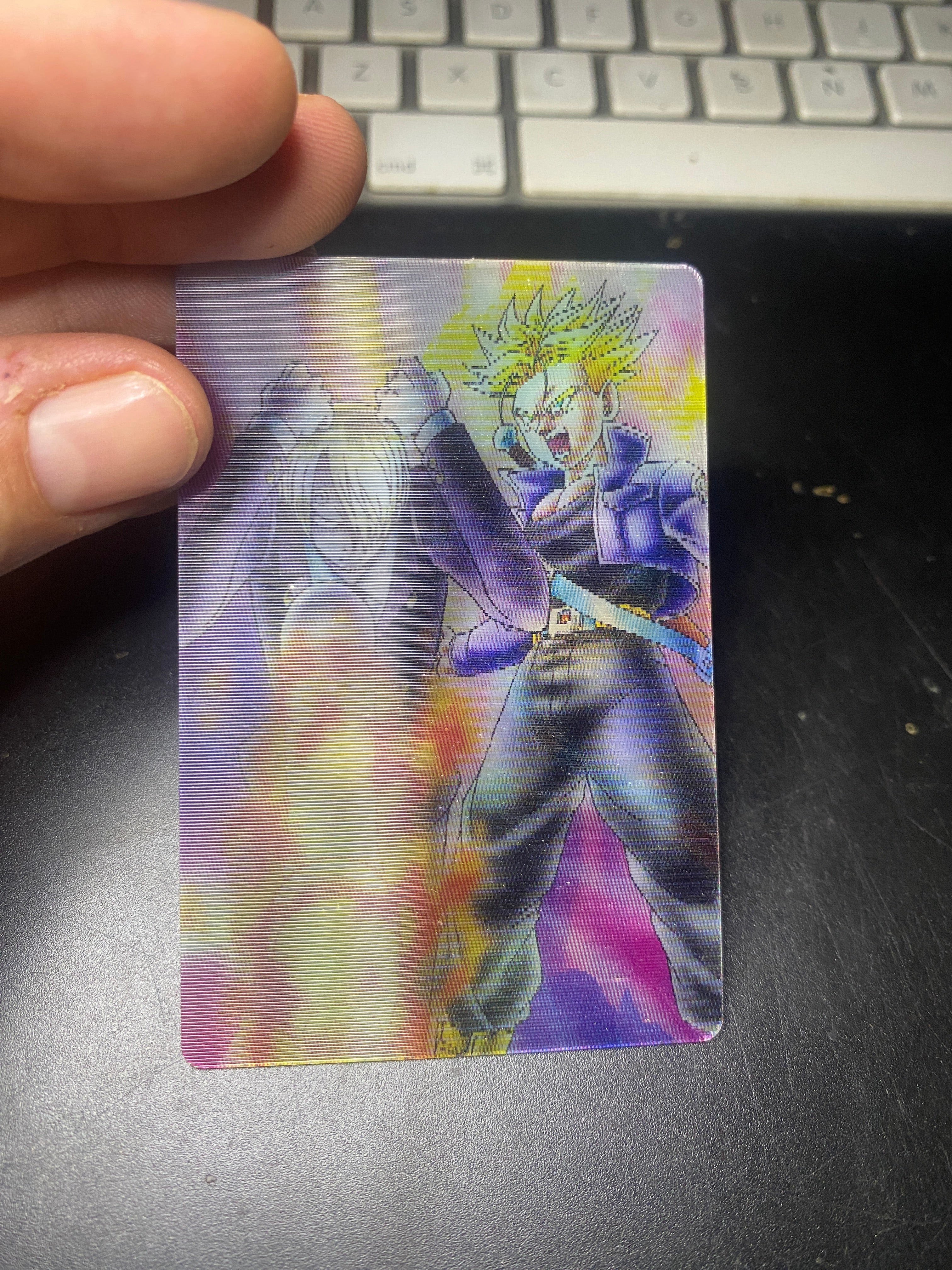 DRAGON BALL - ONE PIECE HOLO LENTICOLARE EX+