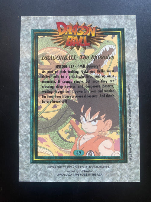 DRAGON BALL CHROMIUM GOKU NM