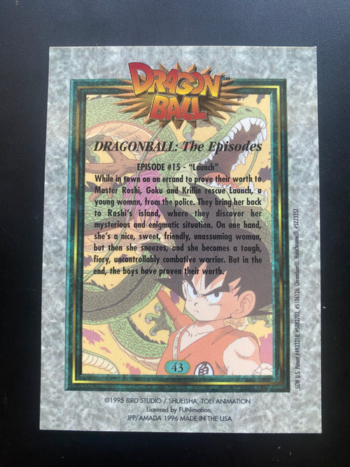 DRAGON BALL CHROMIUM COLLECTION NM