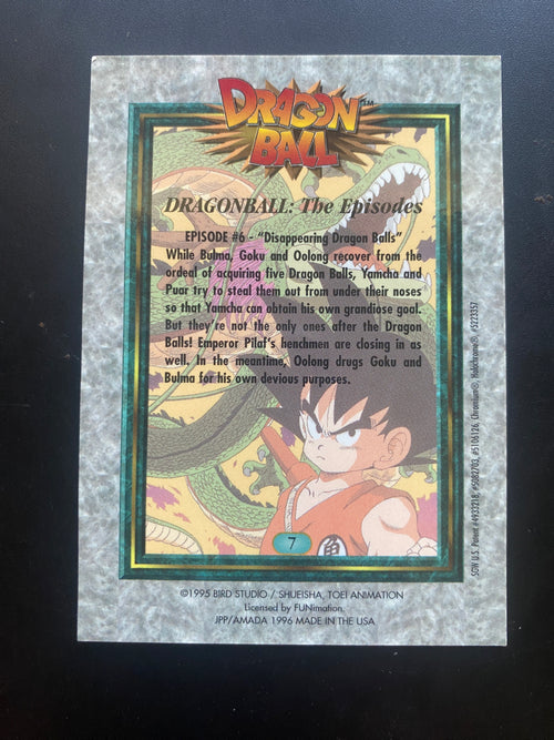 DRAGON BALL CHROMIUM GOKU E NUVOLA NM
