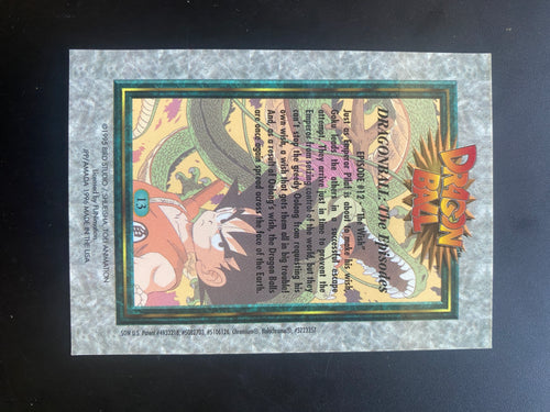 DRAGON BALL CHROMIUM GOKU  NM