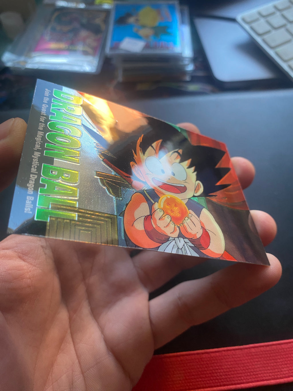 DRAGON BALL CHROMIUM GOKU  NM
