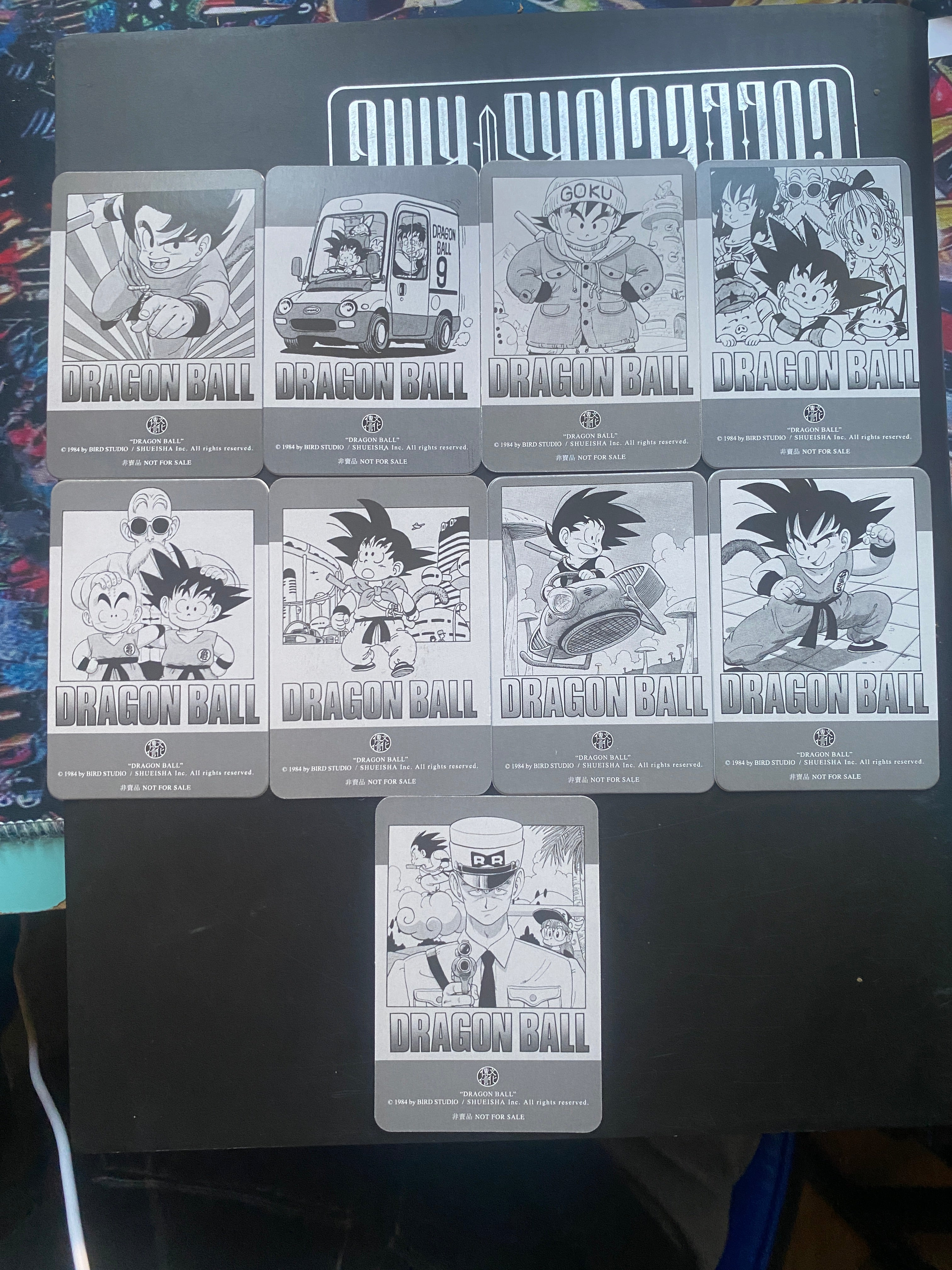 DRAGON BALL SET NON ORIGINALE VINTAGE