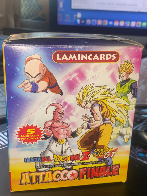 DRAGON BALL BOX ATTACCO FINALE NO SIGILLATO MA COMPLETO