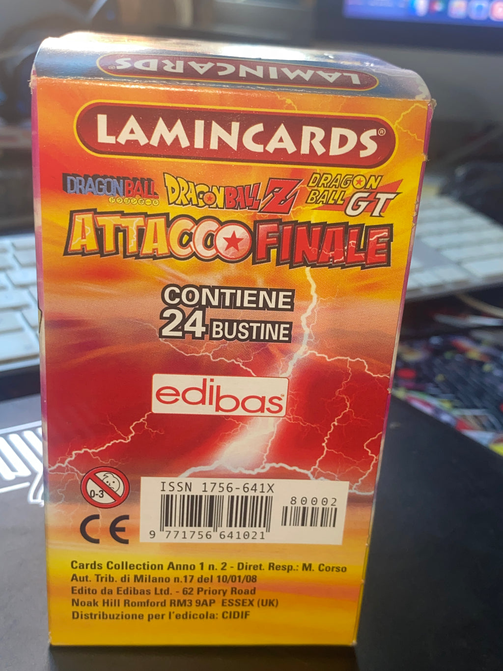 DRAGON BALL BOX ATTACCO FINALE NO SIGILLATO MA COMPLETO