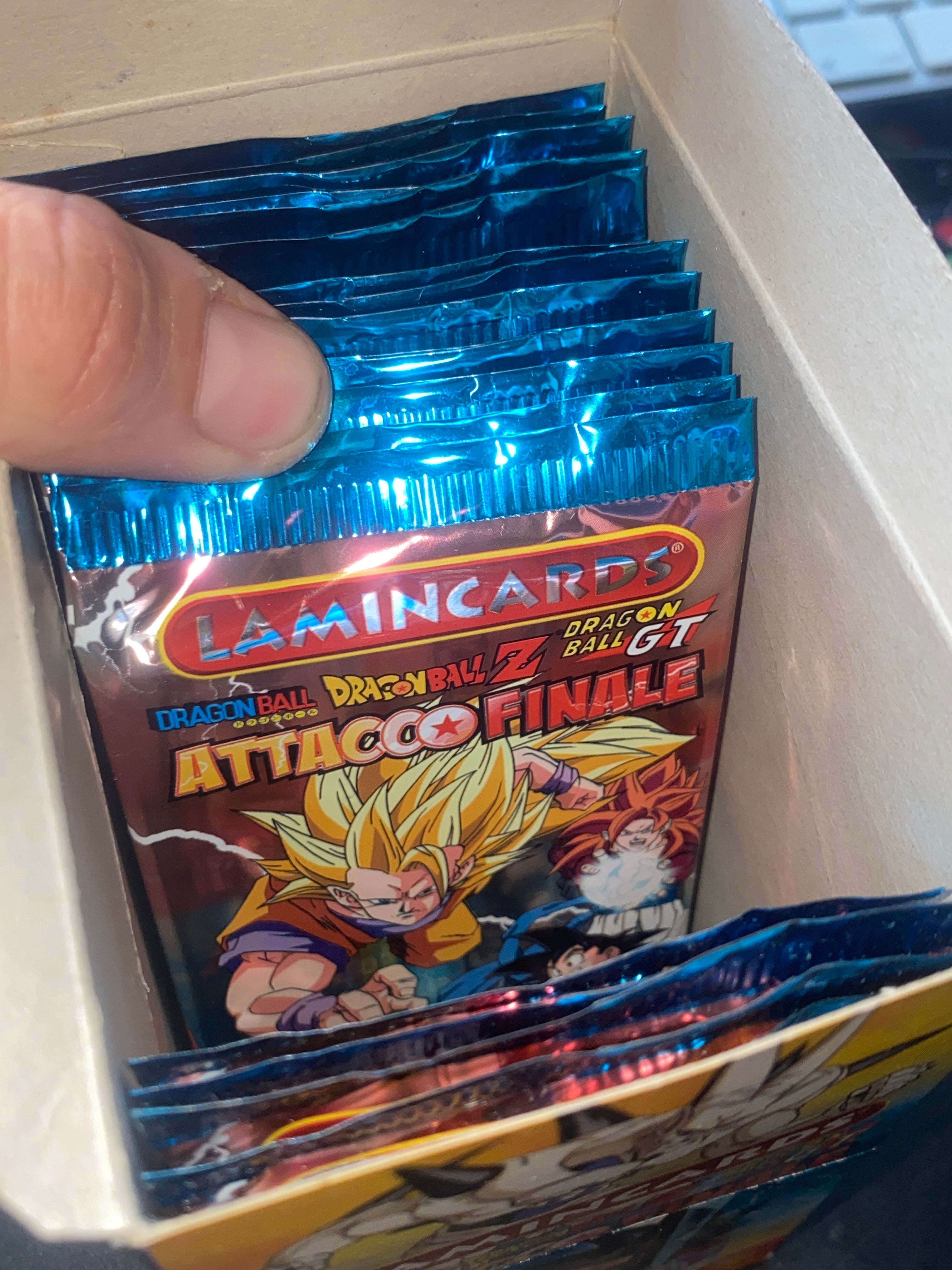 DRAGON BALL BOX ATTACCO FINALE NO SIGILLATO MA COMPLETO