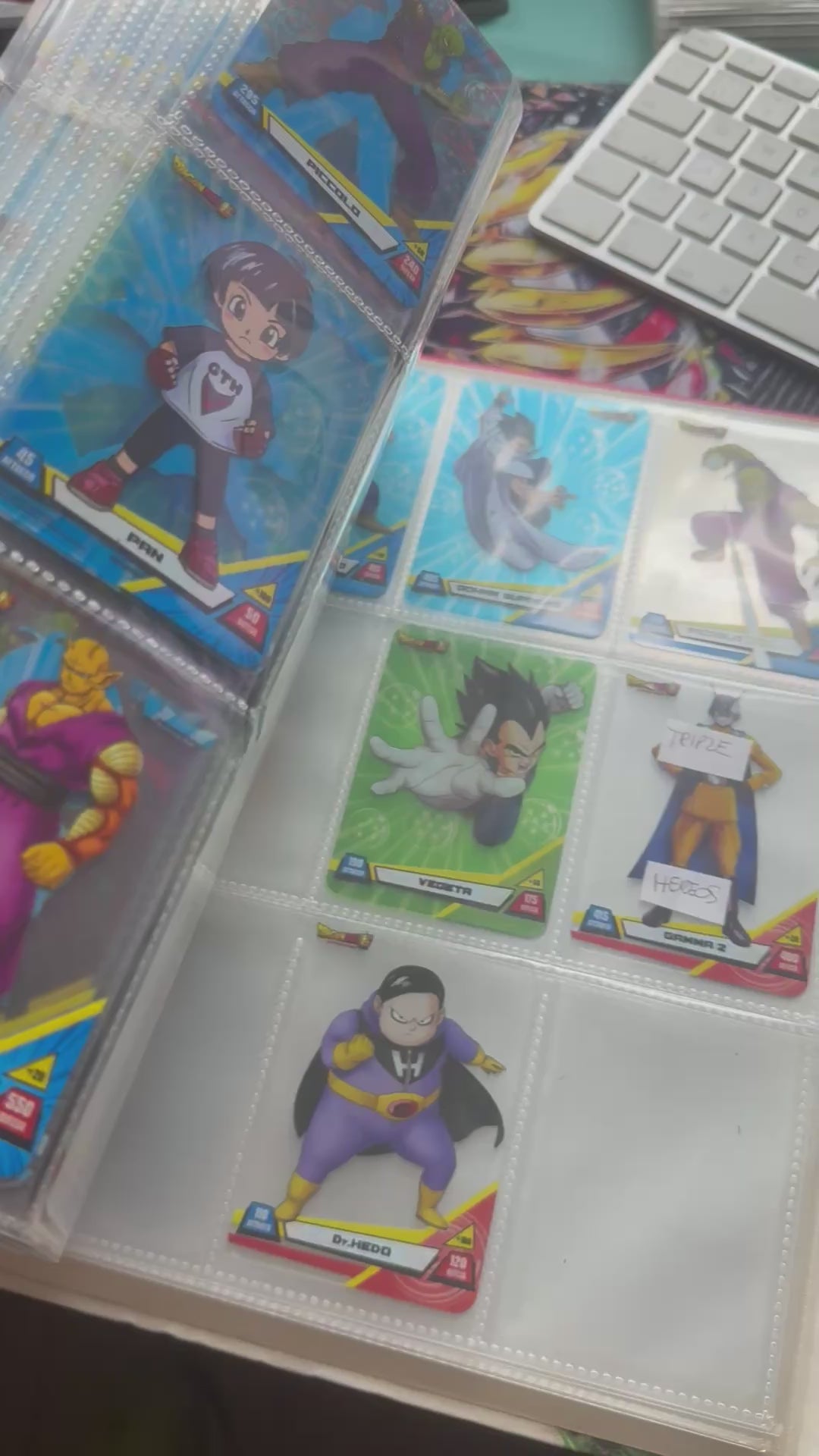 Lotto Dragon Ball Super - 260 Carte Miste